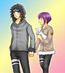 Kiba e Hinata